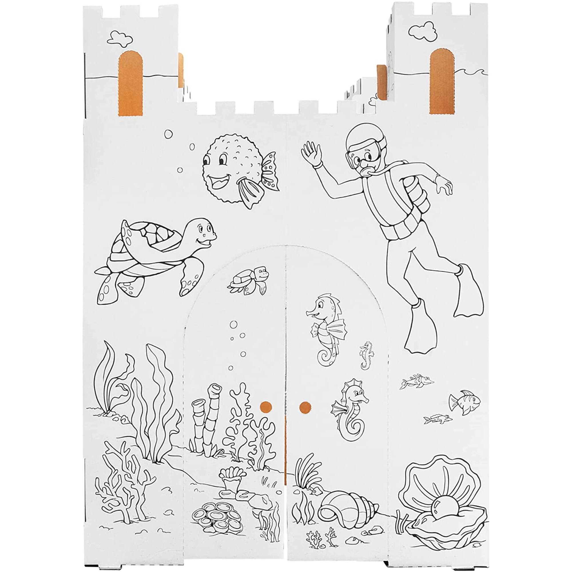 Easy Playhouse Sand Castle